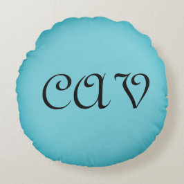 レコレタコーンフラワーブルー ラウンドクッション