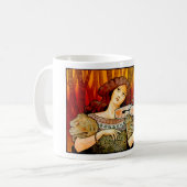 レコンズミュージックヴァイオリンヴィンテージポスター コーヒーマグカップ (正面左)