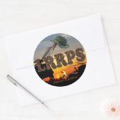 レコンLRRP LRPS LRPS LLPSベトナム戦争 ラウンドシール (封筒)