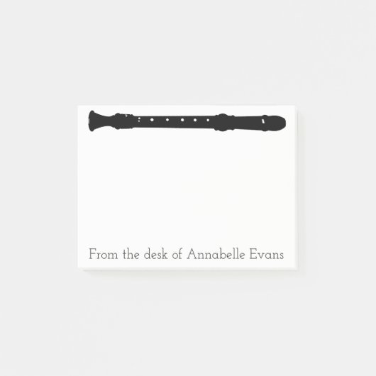 レコーダーの個人用設定 ポストイット (正面)