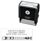 レコーダーミュージック先生ミュージシャンバンド セルフインキングスタンプ (インサイチュ)