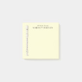 レコーダーミュージック先生ミュージシャンバンド ポストイット (正面)