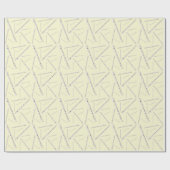 レコーダーミュージック先生ミュージシャンバンド ラッピングペーパー (フラット)