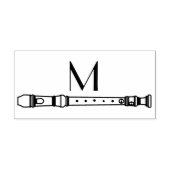 レコーダーミュージック先生ミュージシャンバンド ラバースタンプ (インプリント)