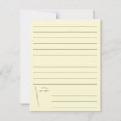 レコーダーミュージック先生 サンキューカード (裏面)