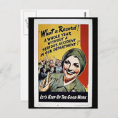 レコードとは ポストカード (正面/裏面)