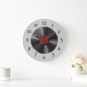 レコードの分離 ラージ壁時計 (ホーム)