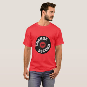 レコードの変更 Tシャツ