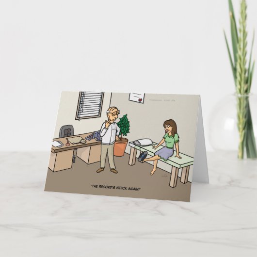 レコードの書き込み禁止案内カード カード (正面)