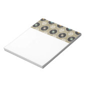 レコードの行パターン ノートパッド (回転)