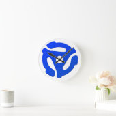 レコードアダプタ ラウンド壁時計 (ホーム)