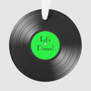 レコードアルバムレッズダンスノベルティ オーナメント