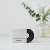 レコードエレガントミュージシャンヴィンテージ 名刺 (スタンド正面)