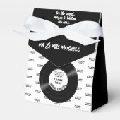 レコードエレガントレコードの白黒 フェイバーボックス (正面サイド)