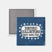 レコードコレクターにより多くのおもしろい磁石 マグネット (正面/裏面)
