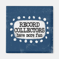 レコードコレクターにより多くのおもしろい磁石