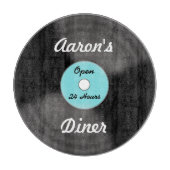 レコードパーソナライズされた切断ボード カッティングボード (正面)