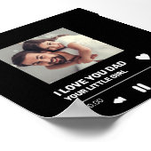 レコードパーソナライズされた表示ギフト ポスター (角)