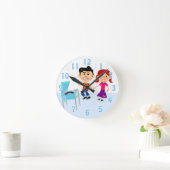 レコードパーティー時間だ! ラウンド壁時計 (ホーム)