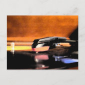 レコードプレーヤーのポストカード ポストカード (正面)