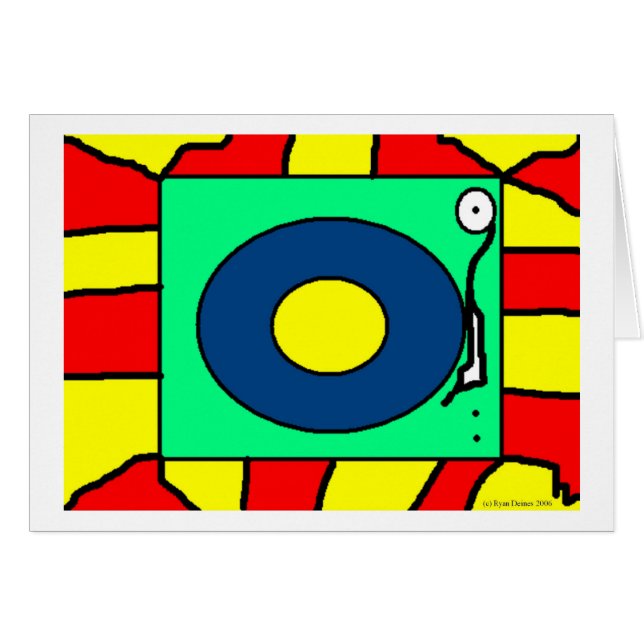 レコードプレーヤー (正面横)