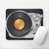 レコードプレーヤー マウスパッド (マウス)