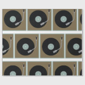 レコードプレーヤー ラッピングペーパー (フラット)