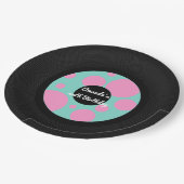 レコードホップパーティー ペーパープレート (アングル)