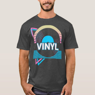 レコードレトロ音楽レトロギフト Tシャツ