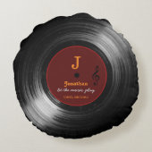 レコード名 ラウンドクッション (裏面)