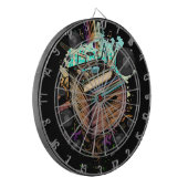 レコード曲 ダーツボード (正面左)