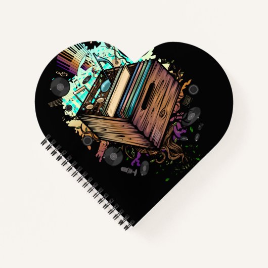 レコード曲 ノートブック (正面)