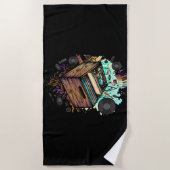 レコード曲 ビーチタオル (正面)