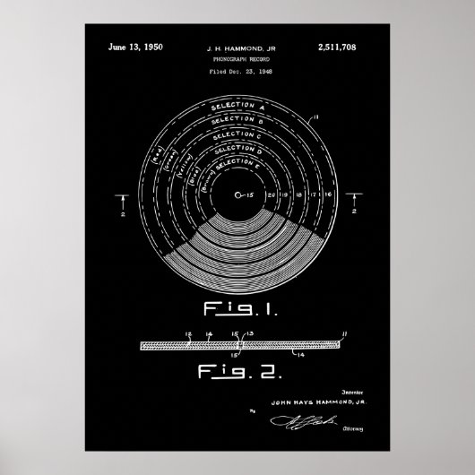 レコード特許 ポスター (正面)