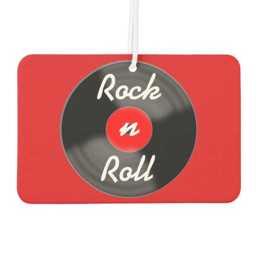 レコード空気清浄機 カーエアーフレッシュナー (裏面)