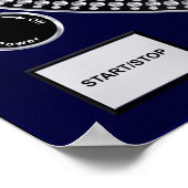 レコード買のレコードを売る ポスター (角)