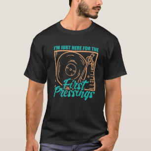 レコード録音&ビニールコレクター Tシャツ