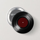 レコード長遊長 缶バッジ (正面&裏面)