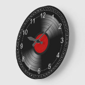 レコード2 ラージ壁時計 (傾斜)