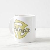 レコード45 コーヒーマグカップ (正面左)