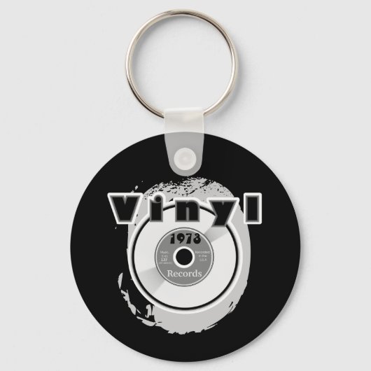 レコード45 RPM 1973 キーホルダー (正面)