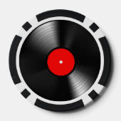 「レコード」のギフト及び商品 ポーカーチップ (裏面)