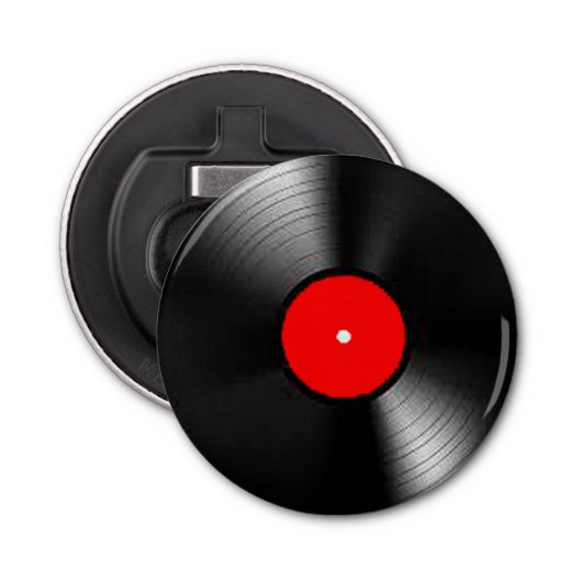 「レコード」のギフト及び商品 栓抜き (正面)