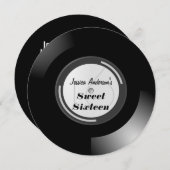 レコード アルバム スイート シックスティーン 招待状 (正面/裏面)