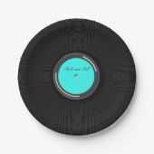 レコード アルバム ペーパープレート (正面)