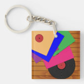 レコード キーホルダー (正面)