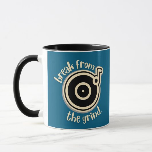 レコード コーヒーマグ マグカップ (左)