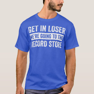 レコード・ストアLPコレクおもしろいタ・ビニルへ Tシャツ
