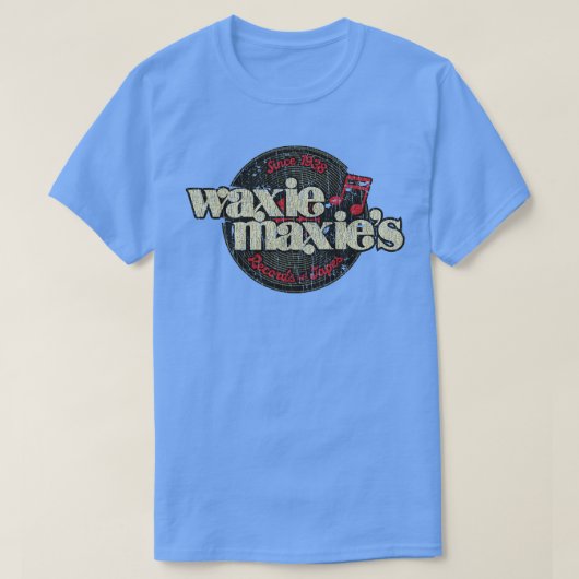 レコード・ストアWaxie Maxiesレコード・テープ98 Tシャツ (デザイン正面)