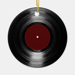 レコード セラミックオーナメント